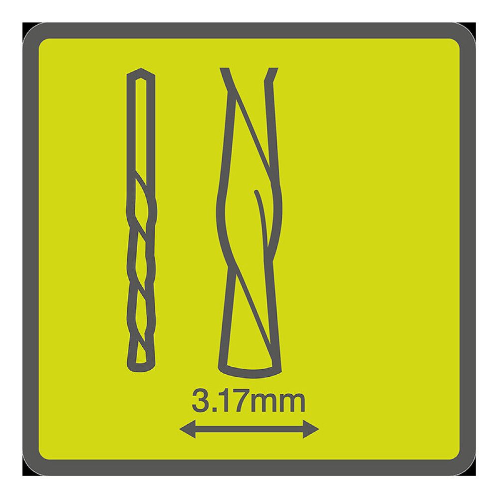 Poranteräsarja Ryobi RAR404-4 3,2 mm