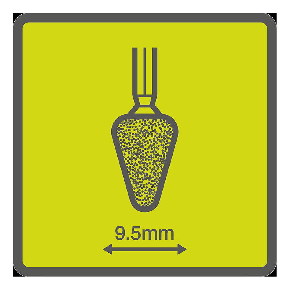 Hiomakivi Ryobi RAR504 kartio 9,5 mm