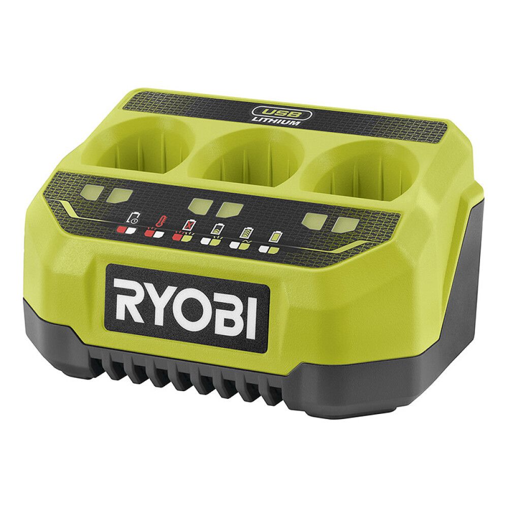 Laturi Ryobi USB Lithium RC43P 3-porttinen