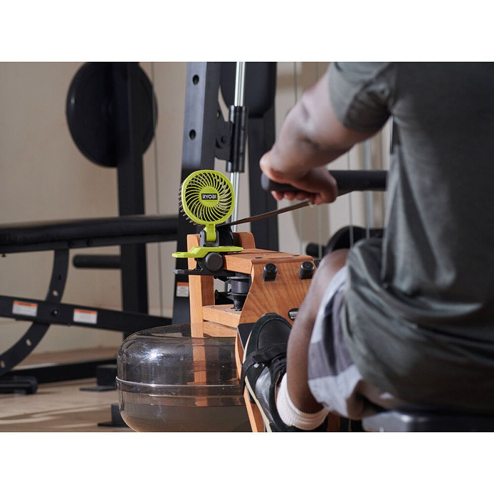 Klipsituuletin Ryobi USB Lithium RCF4-0