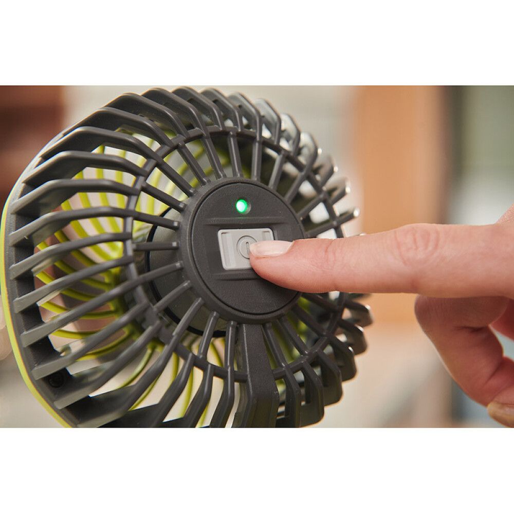 Klipsituuletin Ryobi USB Lithium RCF4-0