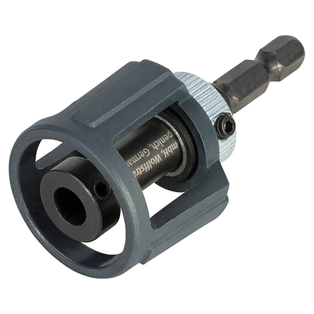 Ruuvauskärjen pidin syvyysrajoittimella Wolfcraft