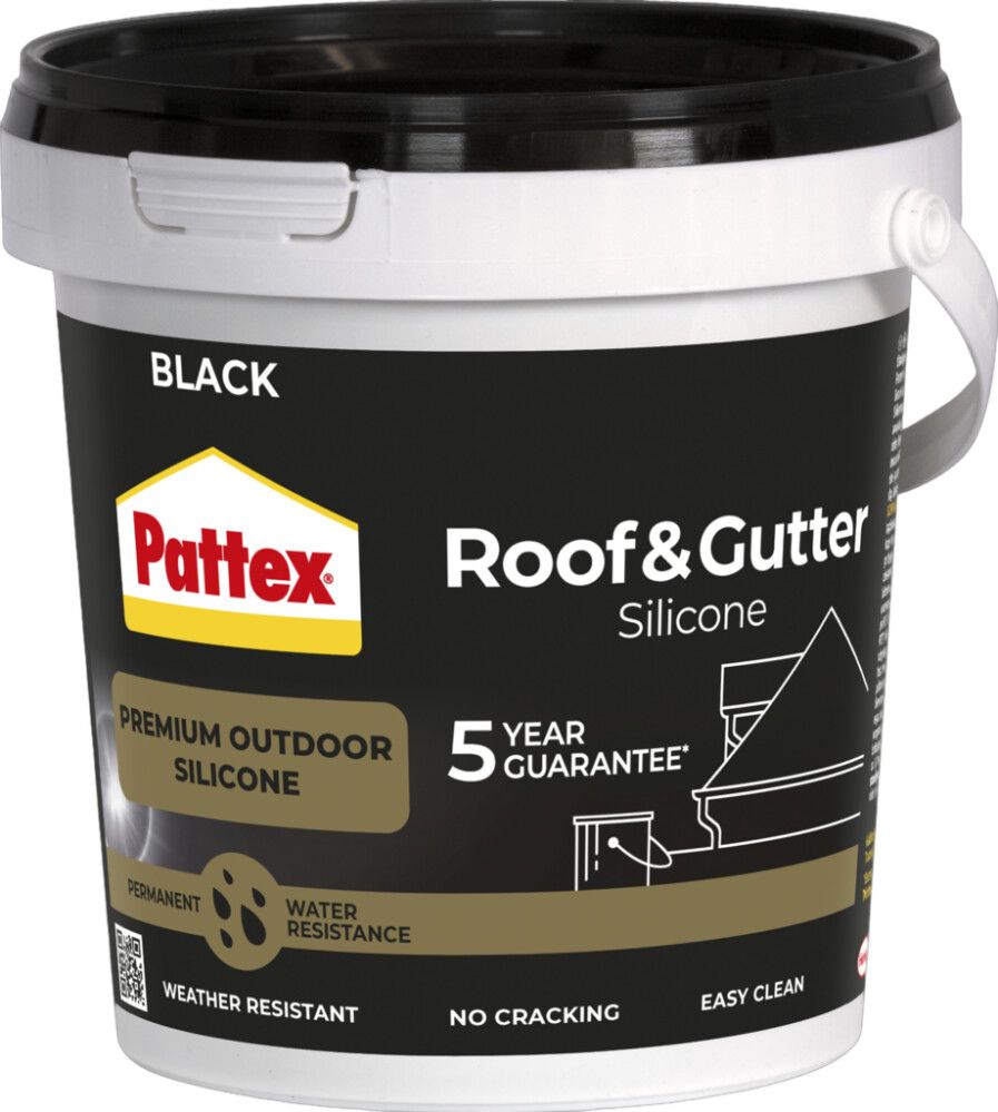 Katonkorjausmassa Pattex Musta 750 ml