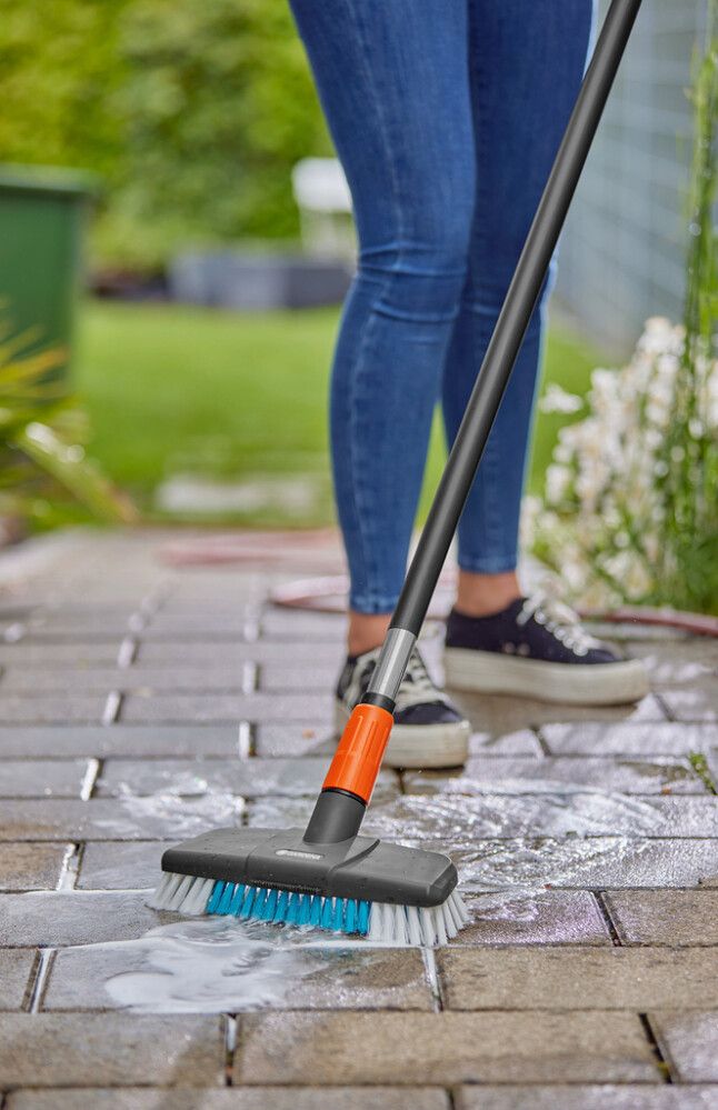 Pesuharjasetti Gardena Cleansystem karkea 150 cm