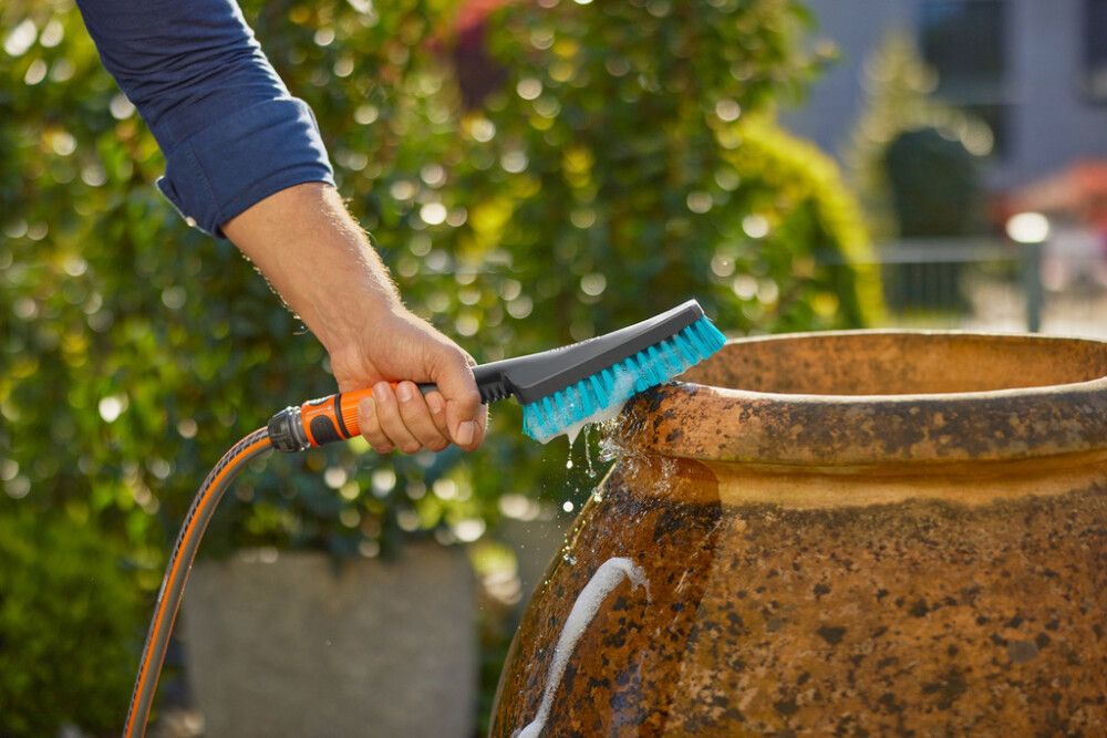 Käsiharja Gardena Cleansystem karkea S