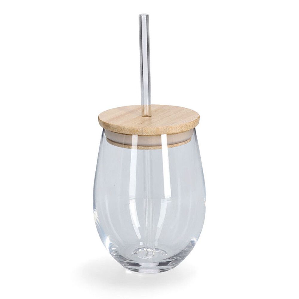 Juomalasi pillillä Zeller 9,2 x 12,6 cm