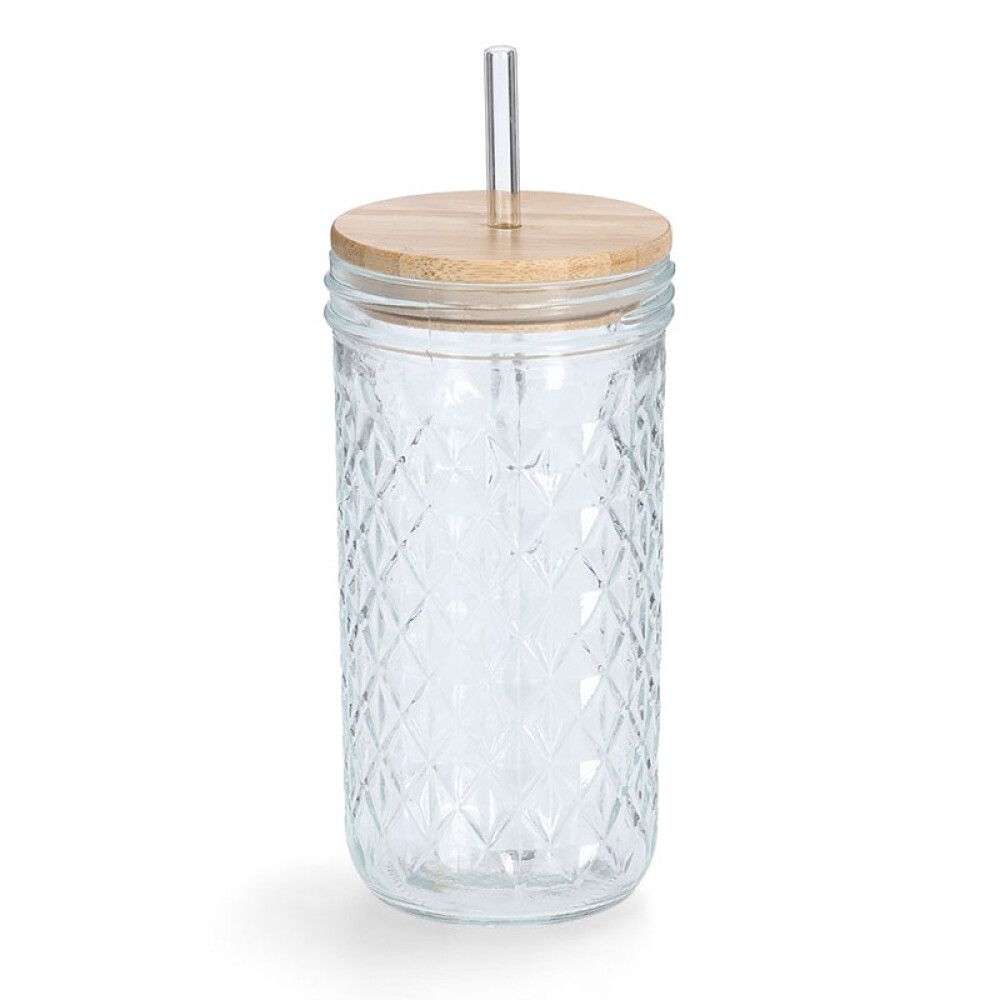 Juomalasi pillillä Zeller 8,9 x 16,4 cm