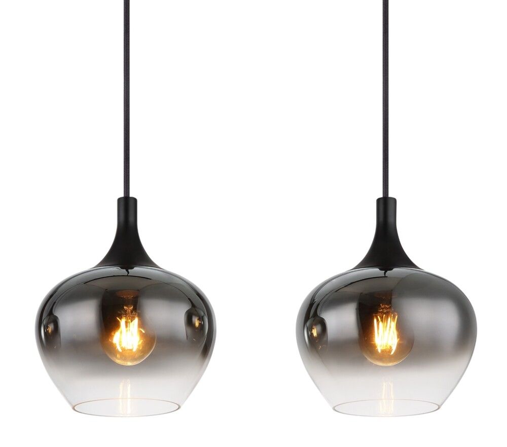 Riippuvalaisin Globo Maxy 4-os musta/savulasi 100 cm