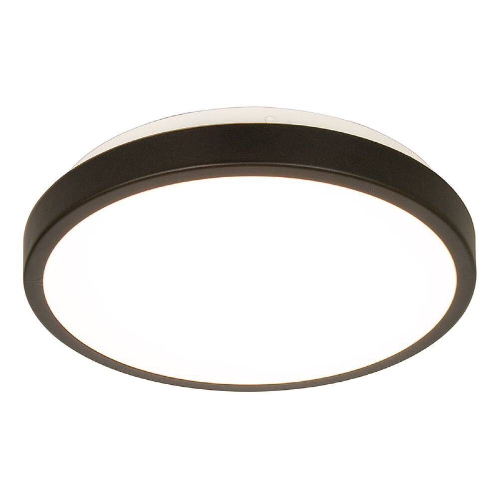 Plafondi Aneta Anillo musta Ø 30 cm