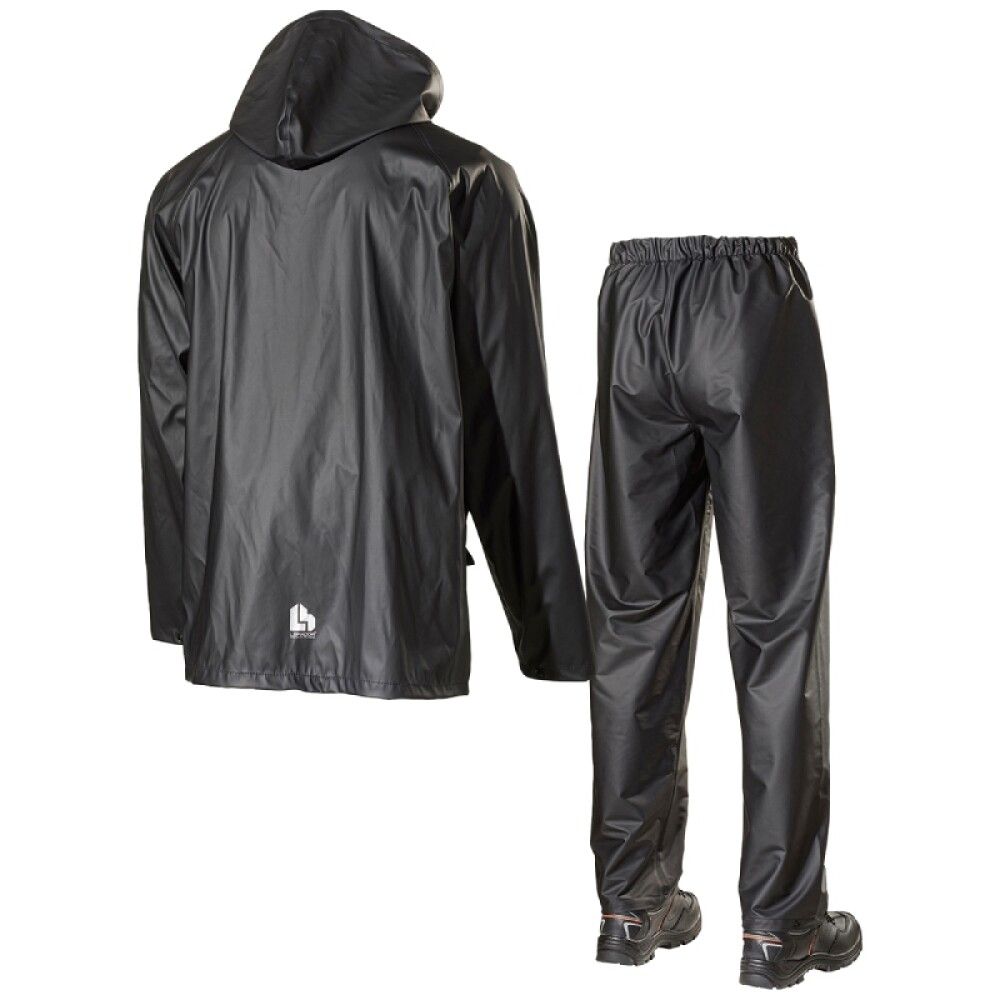 Sadeasu L.Brador Takki+Housut 2210PU Musta XXL