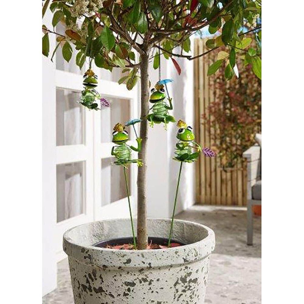 Solar valotikku Luxform Sammakko 77 cm