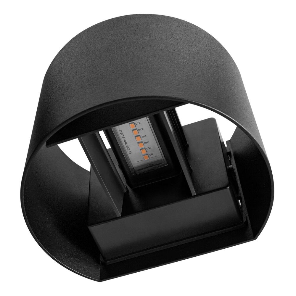 Seinävalaisin Nordlux Milda Musta