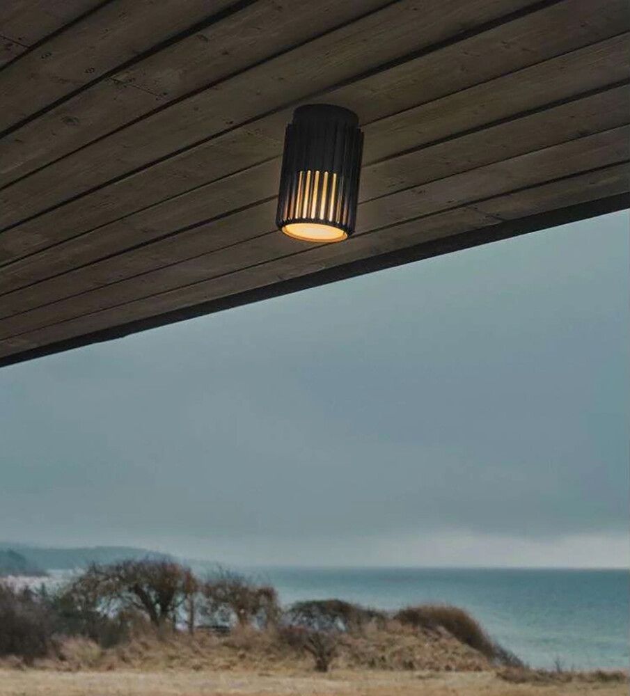 Kattovalaisin Nordlux Aludra Seaside IP54 musta Musta