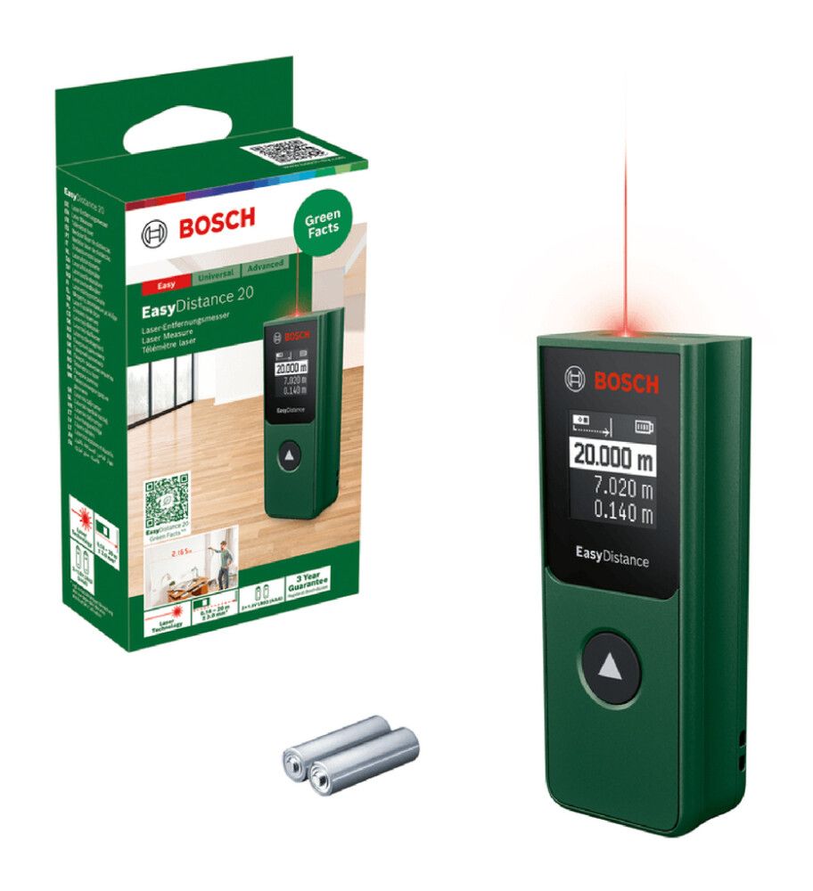 Laseretäisyysmittalaite Bosch EasyDistance 20