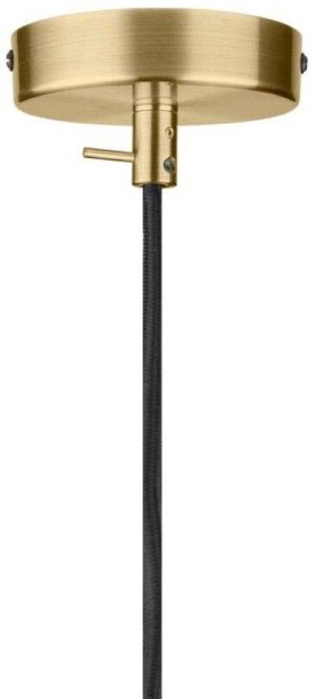 Riippuvalaisin Halo Design Stockholm marmorinruskea/messinki Ø 25 cm