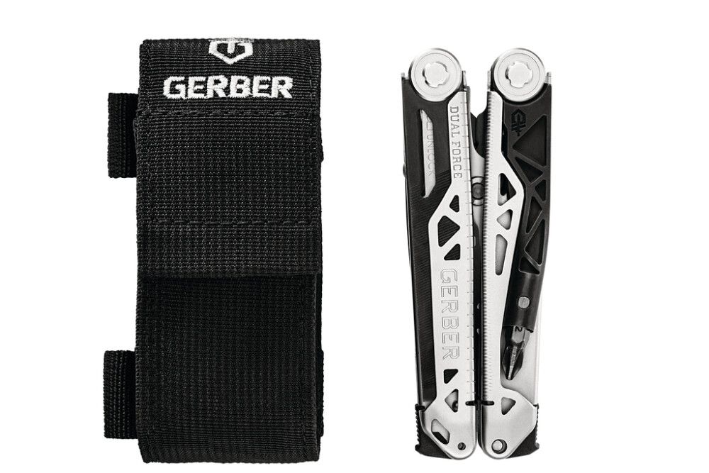 Monitoimityökalu Gerber Dual Force hopea 12-in-1