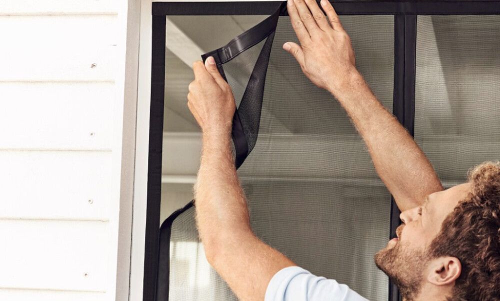 Magneettiverho Tesa 100 x 220 cm