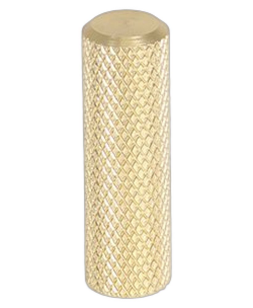 Nuppivedin Temap Pole harjattu messinki Ø 1 x 3,3 cm