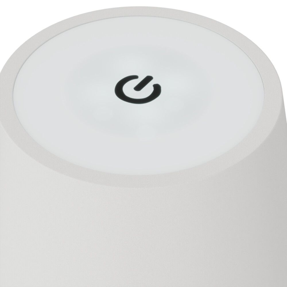 Ulkopöytävalaisin Starlux Paola Valkoinen