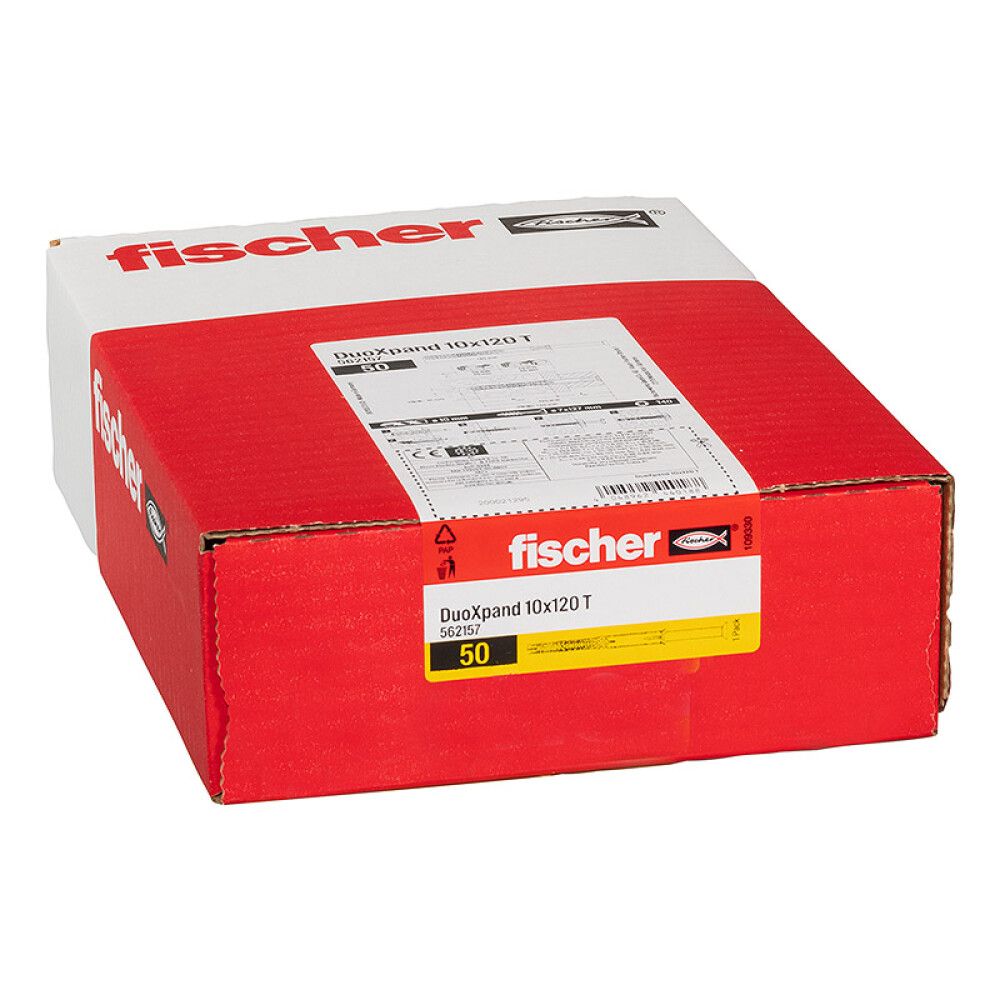Karmitulppa Fischer DuoXpand 10 x 120 T 50 kpl