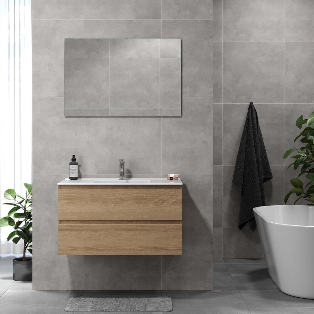 Allaskaappi Riva Camden tammi 90 cm