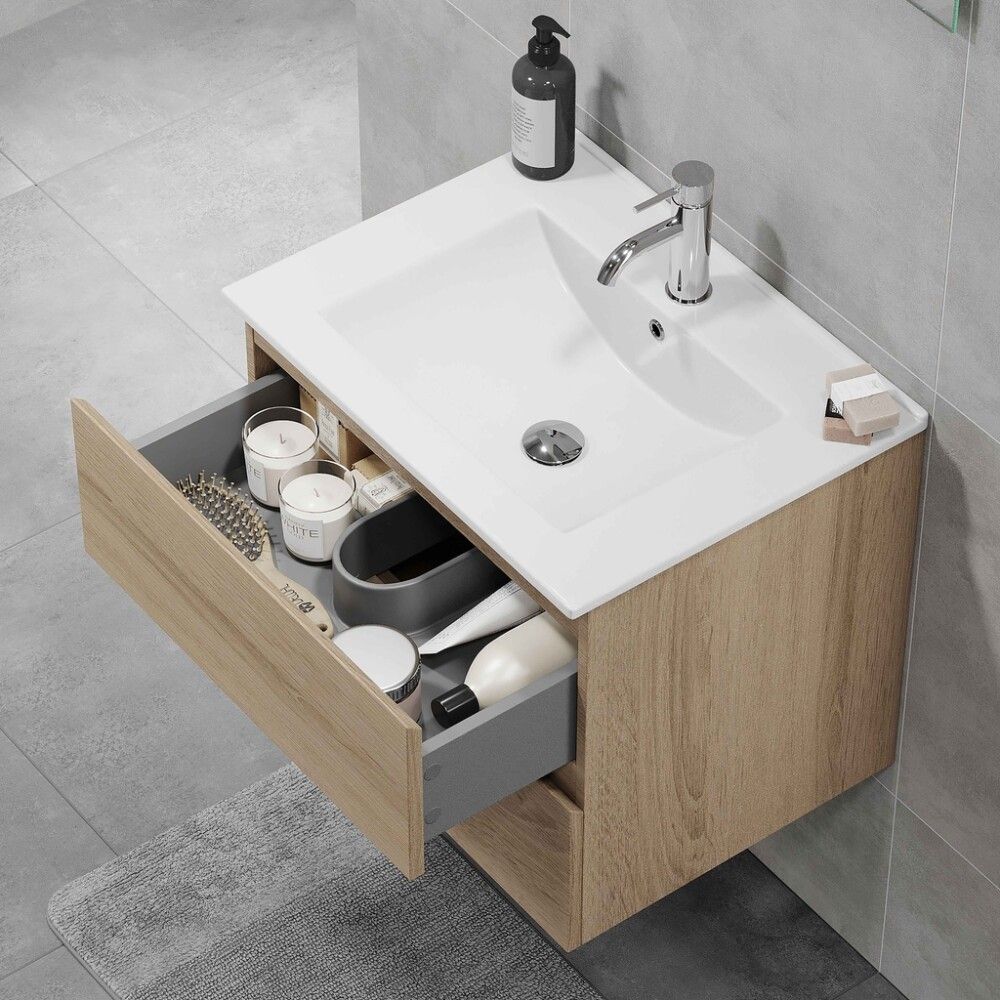 Allaskaappi Riva Camden tammi 60 cm