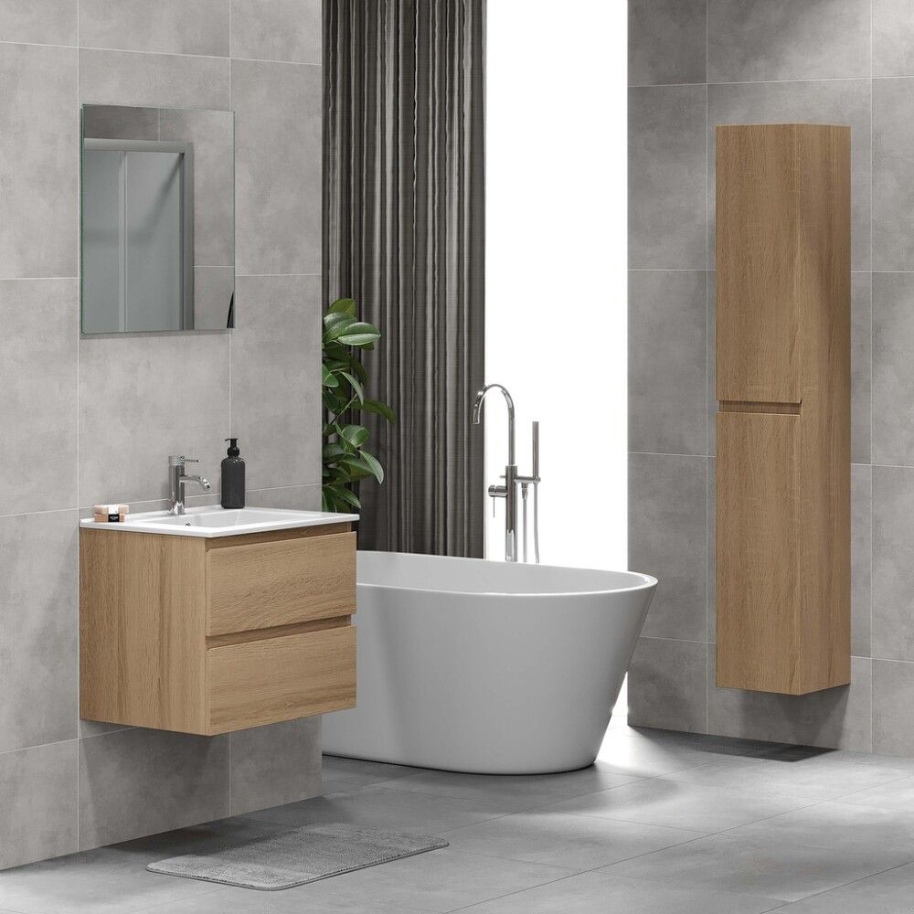 Allaskaappi Riva Camden tammi 60 cm