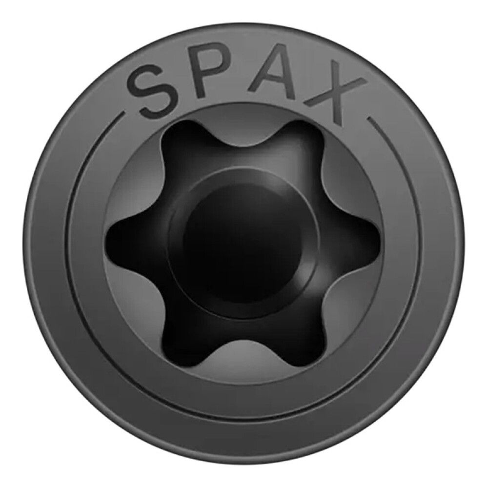 Yleisruuvi Spax musta 4 x 25 mm 50 kpl