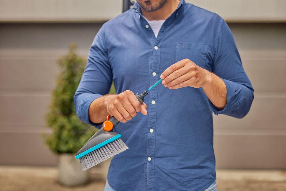 Käsiharja Gardena Cleansystem pehmeä M