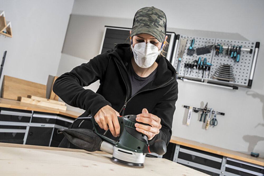 FFP2-hengityssuojain Wolfcraft 2 kpl/pkt