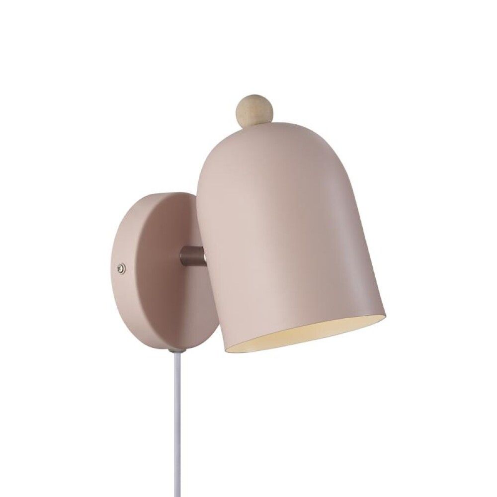 Seinävalaisin Nordlux Gaston roosa