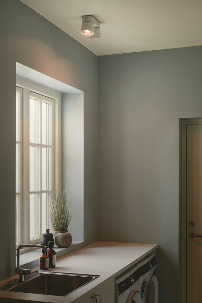 Spottivalaisin Nordlux Pitcher 2-os valkoinen Valkoinen