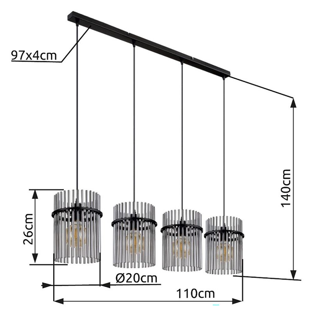 Riippuvalaisin Globo Gorley 4-os musta