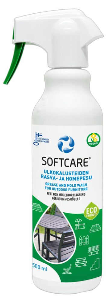 Ulkokalusteiden rasvapesu Softcare 500 ml