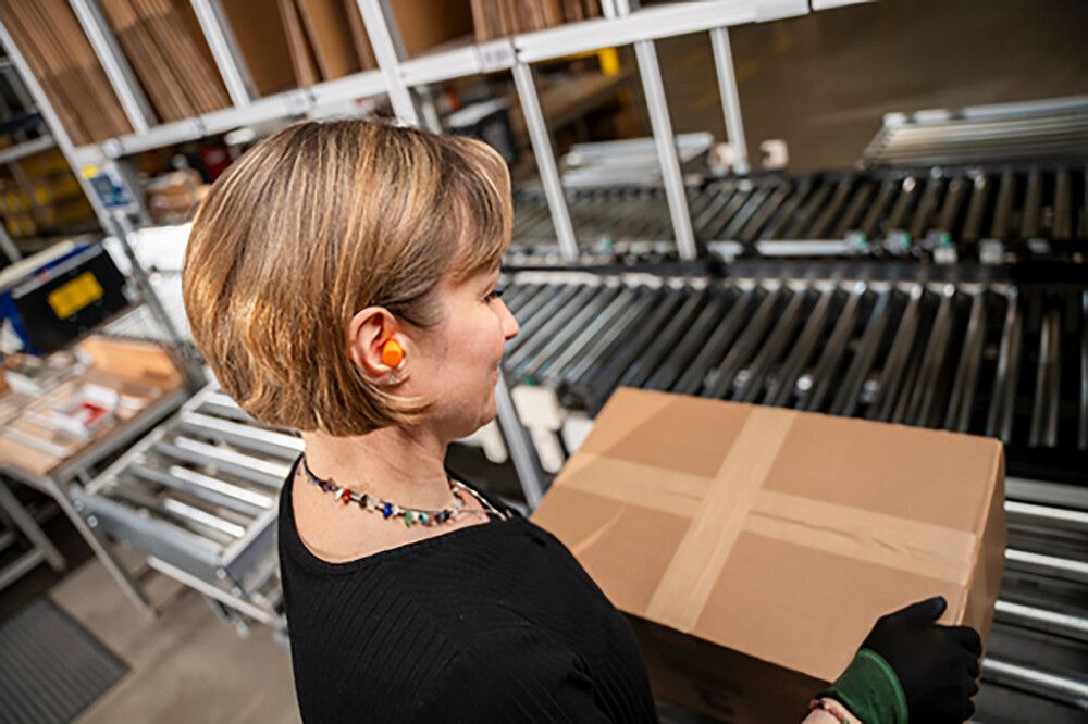 Kertakäyttöiset korvatulpat Wolfcraft 300 kpl/pkt