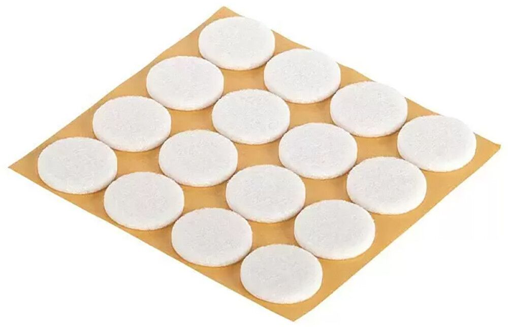 Huopatassu Fix-o-moll 22 mm valkoinen 16 kpl