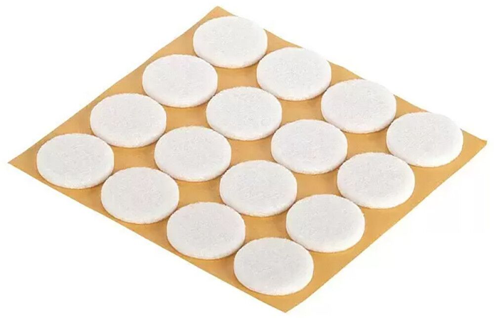 Huopatassu Fix-o-moll 22 mm valkoinen 48 kpl