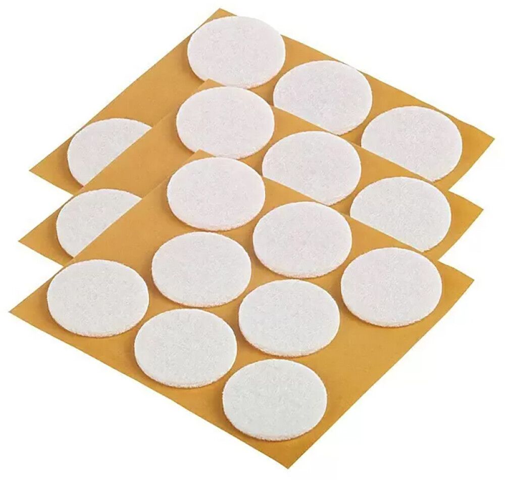 Huopatassu Fix-o-moll 28 mm valkoinen 24 kpl