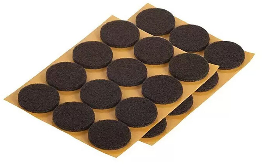 Huopatassu Fix-o-moll 28 mm ruskea 24 kpl