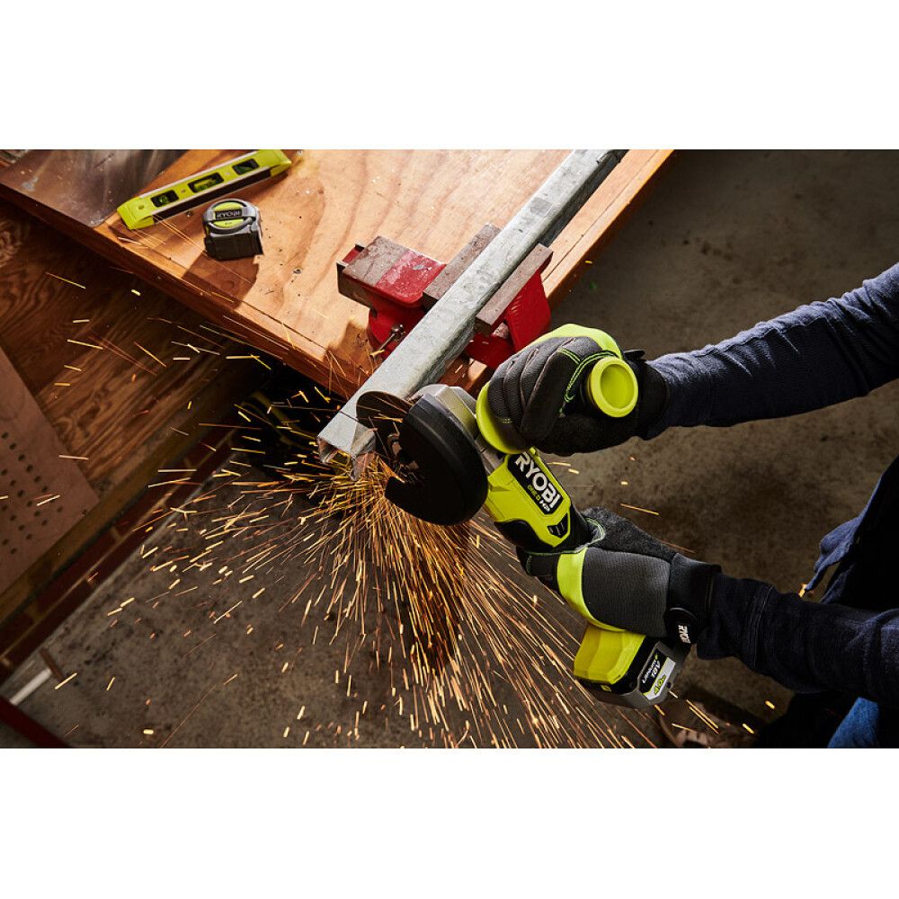 Kulmahiomakone Ryobi ONE+ HP RAG18X125-0