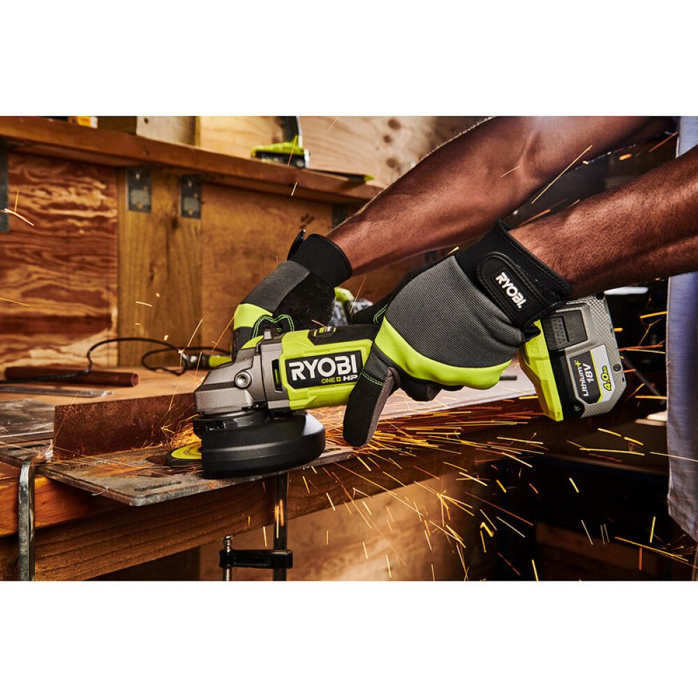 Kulmahiomakone Ryobi ONE+ HP RAG18X125-0