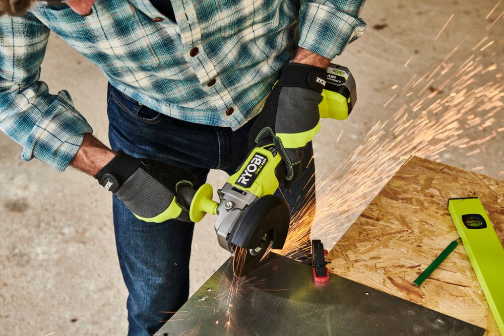 Kulmahiomakone Ryobi ONE+ HP RAG18X125-0