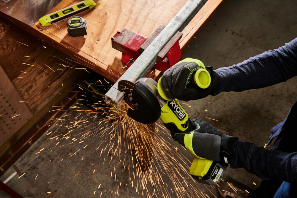 Kulmahiomakone Ryobi ONE+ HP RAG18X125-0