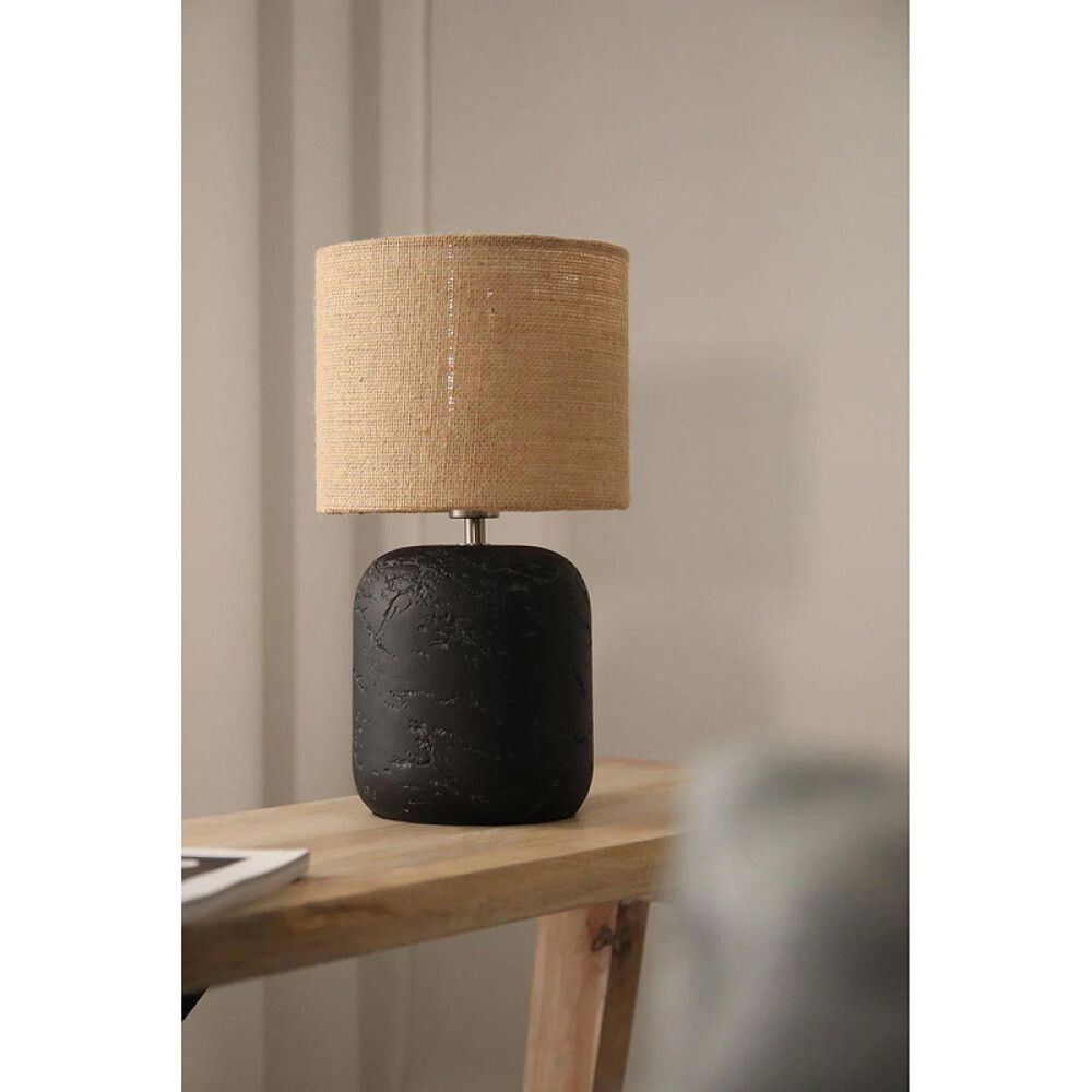 Pöytävalaisin Markslöjd Montagna Musta 32 cm