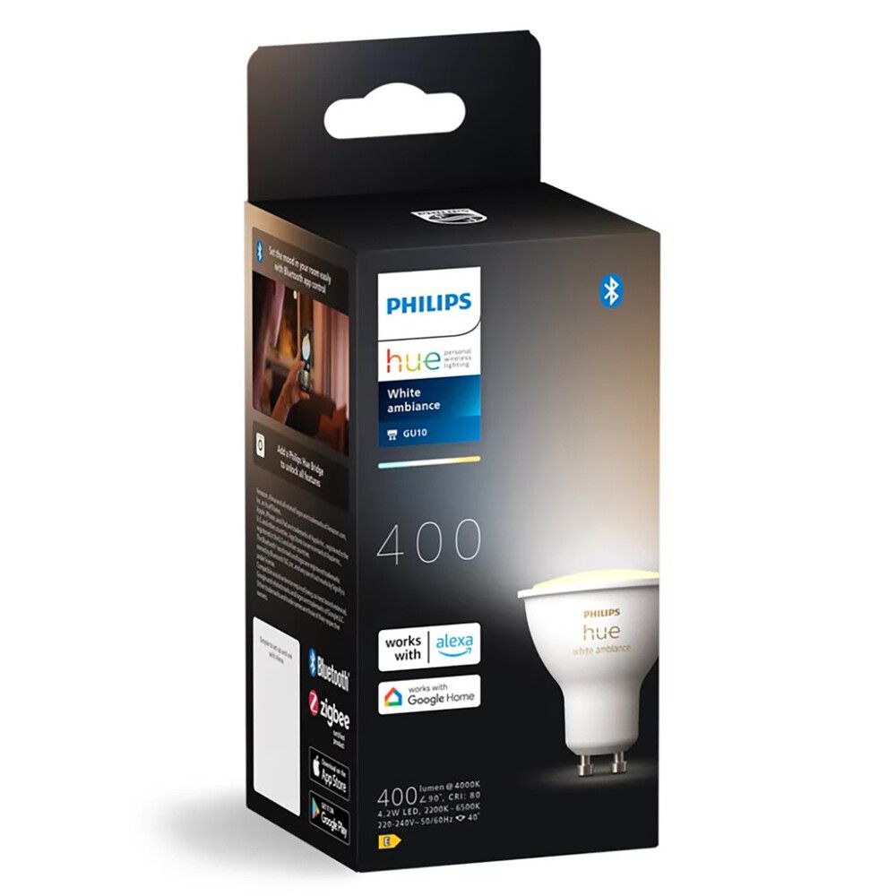 Älykäs kohdelamppu Philips Hue white ambiance GU10