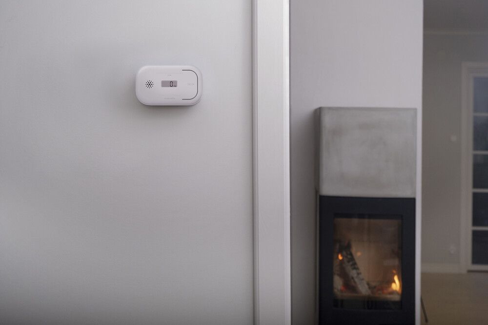 Häkävaroitin LCD-näytöllä Housegard CA108