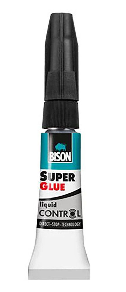 Pikaliima Bison Super Glue Control Kirkas 3g