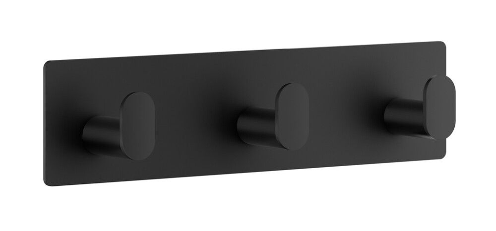 Kolmoiskoukku Beslagsboden Cube BB459 Musta