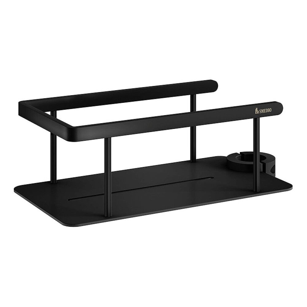 Suihkukori suihkutankoon Smedbo Sideline mattamusta