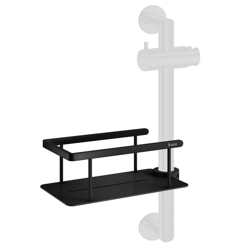 Suihkukori suihkutankoon Smedbo Sideline mattamusta